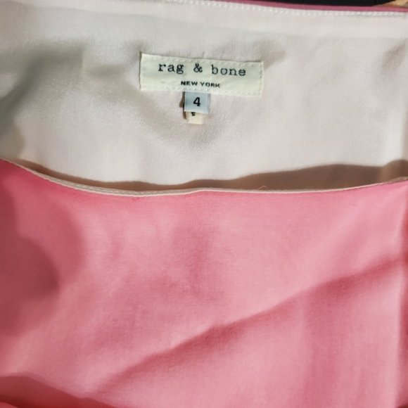 RAG & BONE CUBANA SILK DRESS Sz 4 - Picture 13 of 14